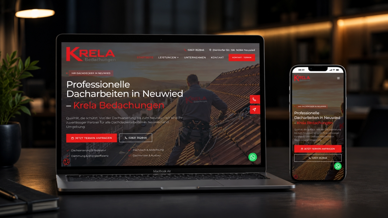 Websites, die Sanierungs-Anfragen produzieren