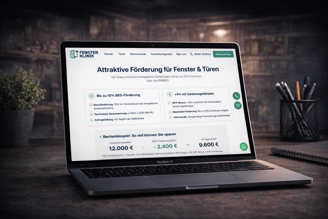 KfW- & BAFA-Förderrechner als Lead-Magnet
