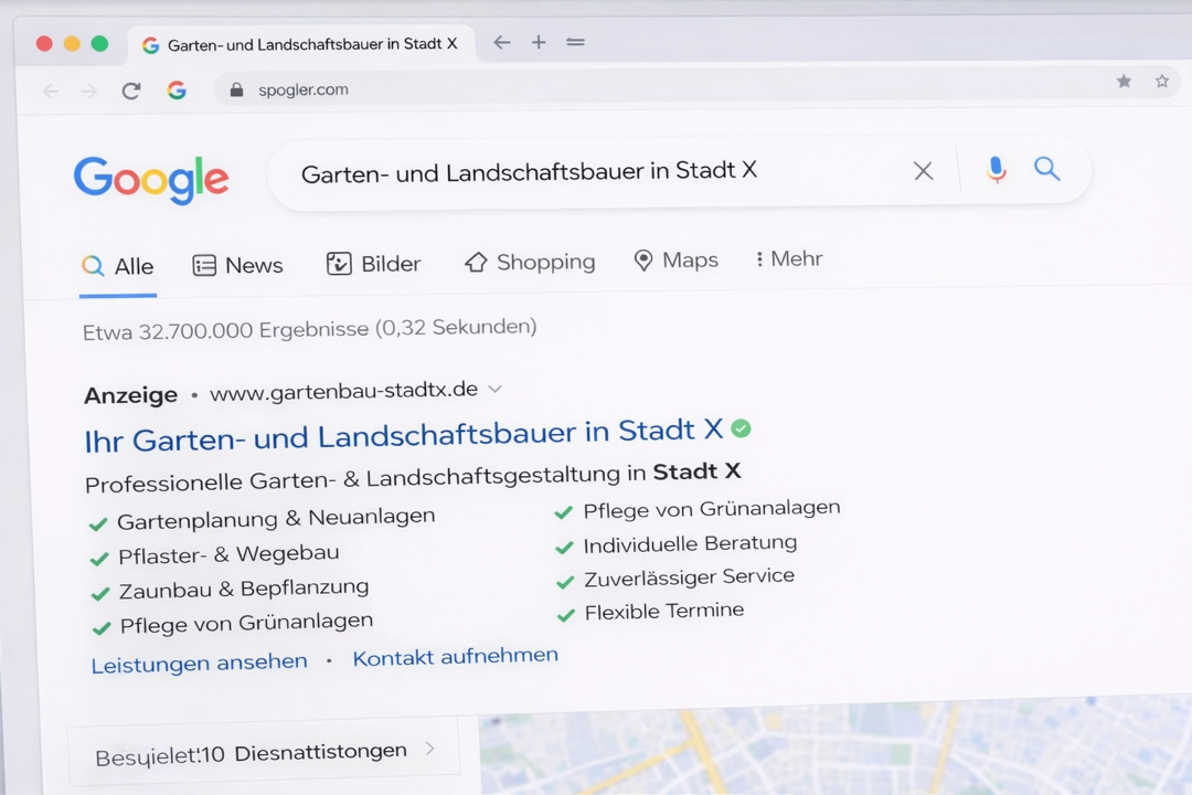 SEO im GaLaBau-Marketing-Gesamtsystem