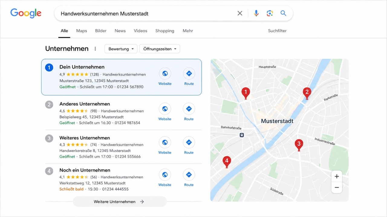 Local SEO für die Bäckerjungenstadt