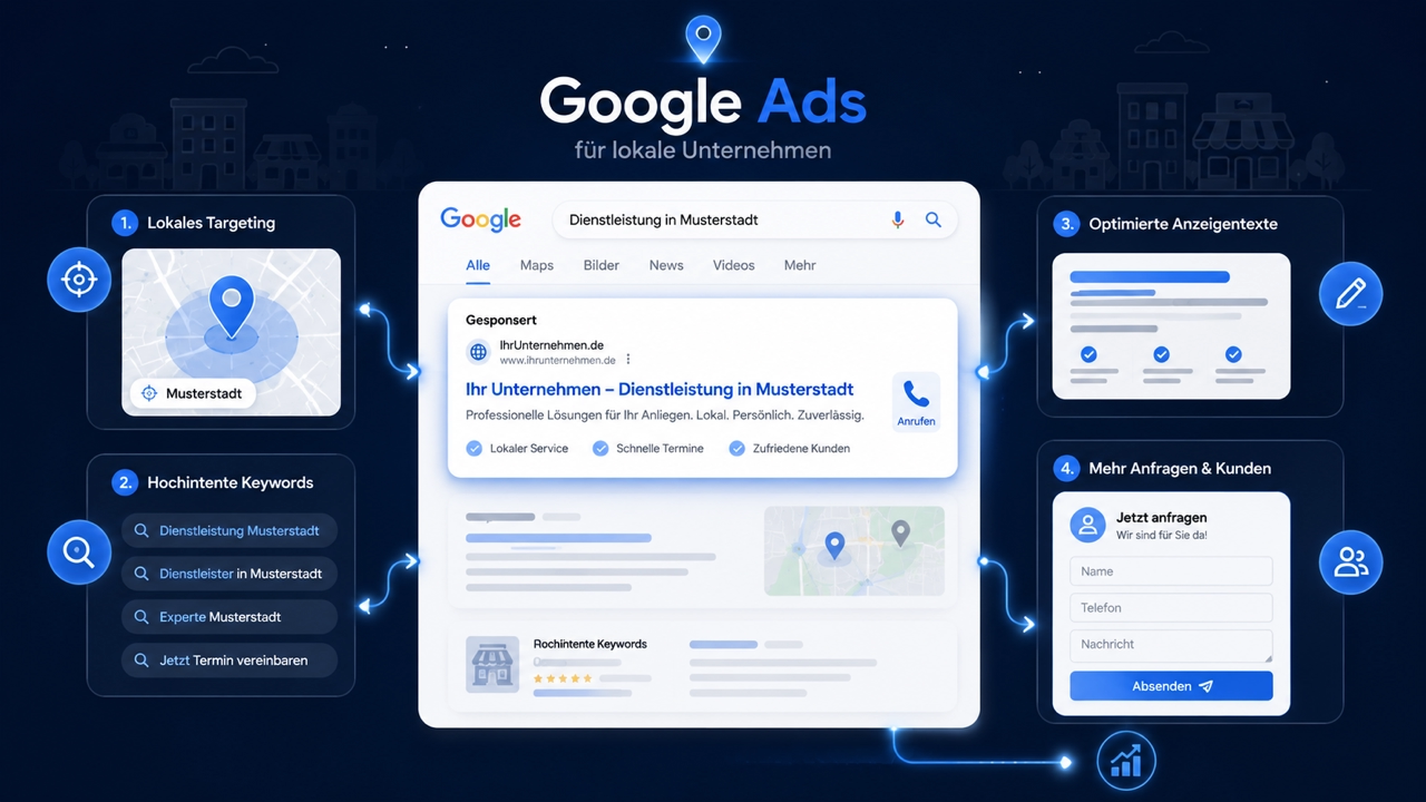 Google Ads für Kölner Handwerker und Dienstleister