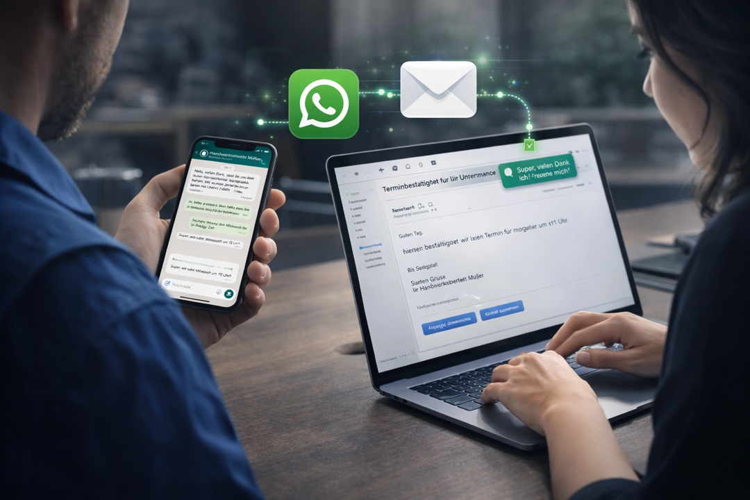 Email und WhatsApp Marketing