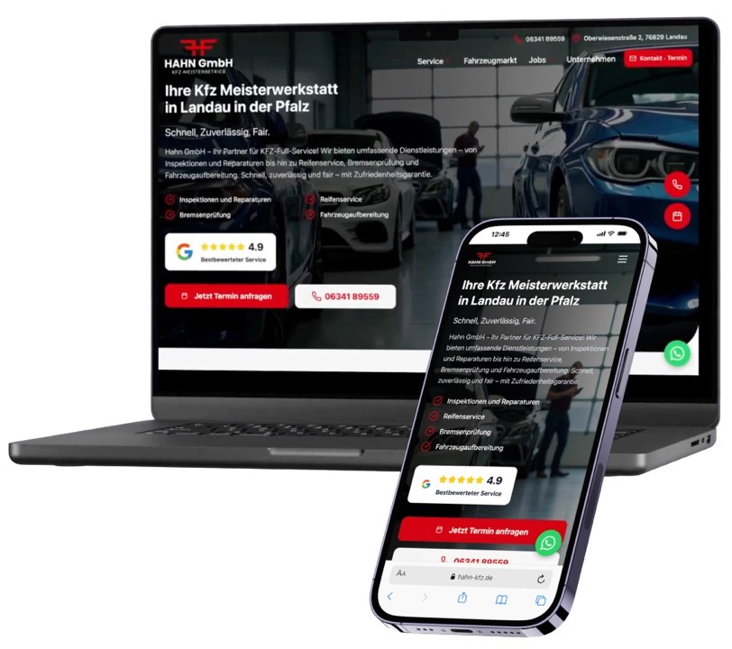 Professionelles Webdesign